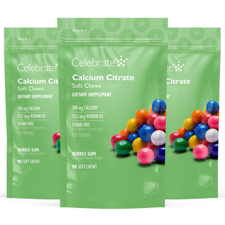 Calcium Citraat, Zachte Kauwtabletten