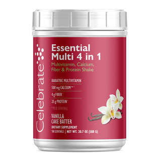 Essentiële Multi 4 in 1 Multivitamine met Calcium + Proteïne Poeder