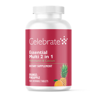 Essential Multi 2 in 1 Multivitamine met Calcium Kauwtablet