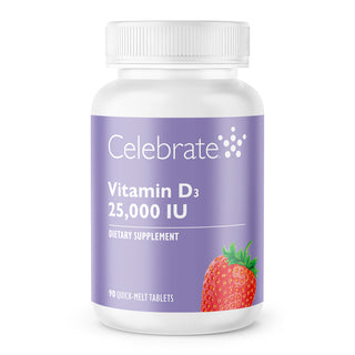 Vitamin D3 625mcg (25.000 IU), Hızlı Eriyik, Berry