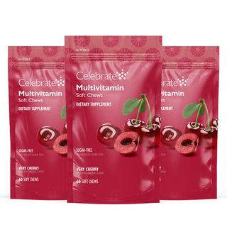 Bariatrische multivitamine zonder ijzer, zachte kauwtabletten