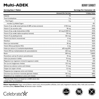 Multi-ADEK Vitamine IJzervrij 