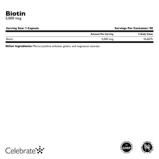 Biotine 5.000 mcg, Capsules