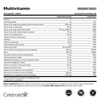 Bariatrische multivitamine zonder ijzer Kauwtablet