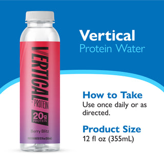 Vertical Clear Proteïnewater