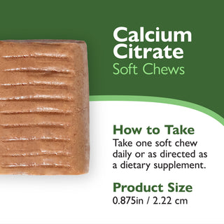 Calcium Citraat, Zachte Kauwtabletten