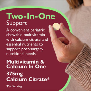 Essential Multi 2 in 1 Multivitamine met Calcium, Kauwtablet