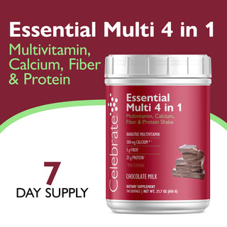 Essentiële Multi 4 in 1 Multivitamine met Calcium + Proteïne, Poeder