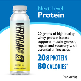 Vertical Clear Proteïnewater