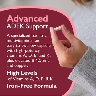 Multi-ADEK Vitamine zonder IJzer, Capsules