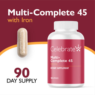 Multi-Complete 45 Bariatrisch Multivitamine met IJzer, Capsules 