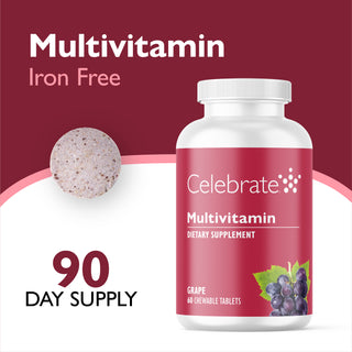 Bariatrische multivitamine zonder ijzer, Kauwtablet