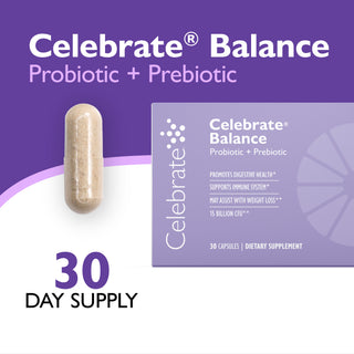 Celebrate® BALANCE Probiotic + Prebiotic, Capsules