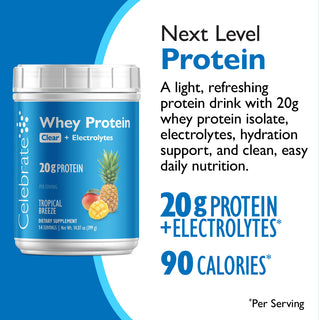 Celebrate Whey Proteïne Clear + Elektrolyten 