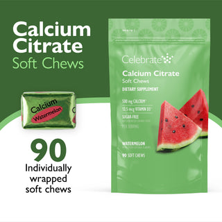 Calcium Citraat, Zachte Kauwtabletten