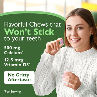 Calcium Citraat, Zachte Kauwtabletten