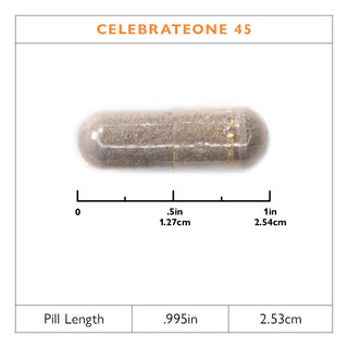 CelebrateONE 45 Eénmaal daagse bariatrische multivitamine met ijzer-capsules