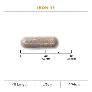 IJzer 45 mg + Vitamine C, Capsules