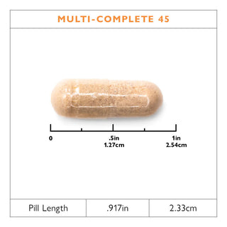 Multi-Complete 45 Bariatric Multivitamine met IJzer Capsules